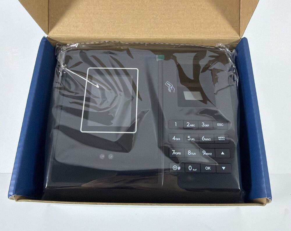 Tymelix Finger/Card/Code Time Attendance Clock - Open Box